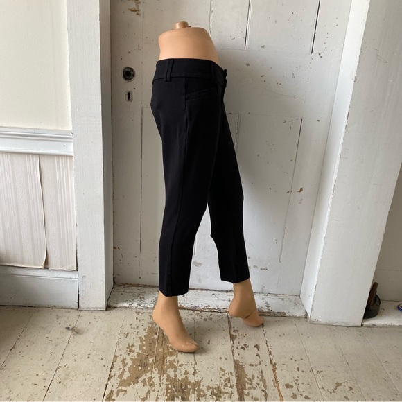 Torrid Cropped Stretch Black Ankle Pants - Picture 2 of 9